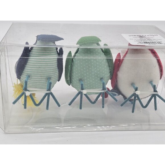 Wondershop Featherly Friends Mini Birds Set of 3 Christmas Holiday Winter 2020 - Picture 8 of 9